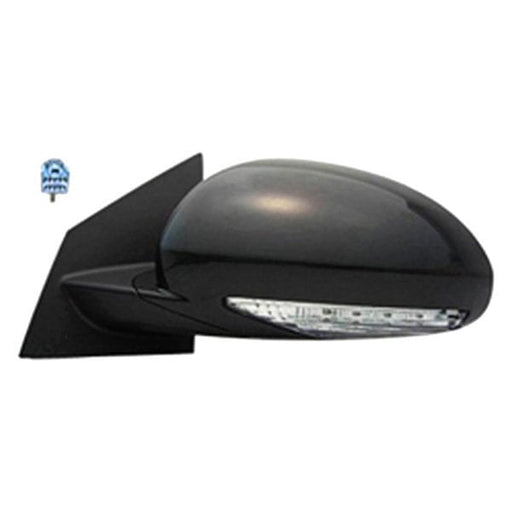 2008-2017 Buick Enclave Driver Side Door Mirror W/O Memory Assembly - GM1320380-Partify-Painted-Replacement-Body-Parts