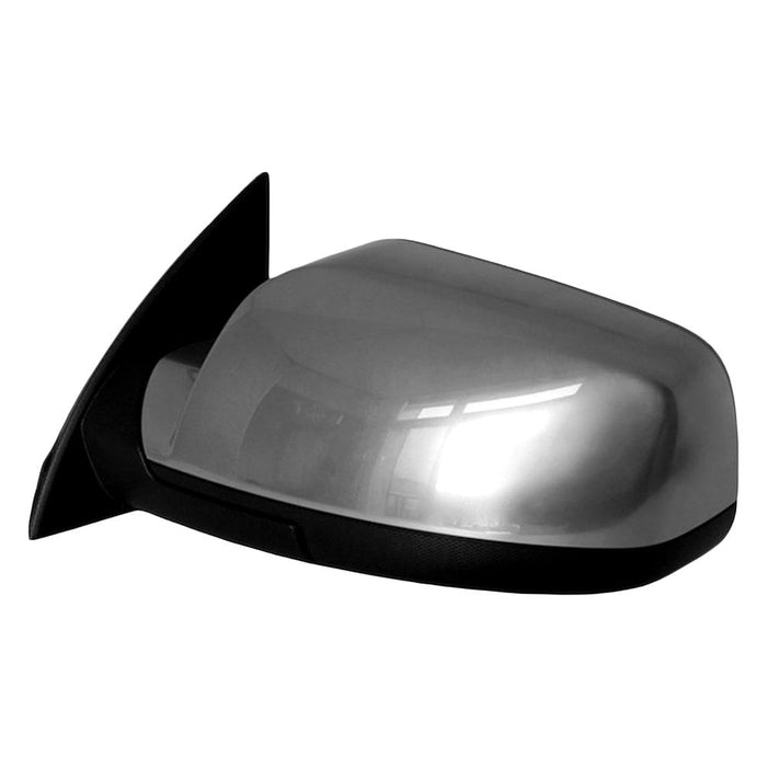 2013-2017 GMC Terrain Denali Driver Side Door Mirror Power W/Memory W/Satin Chrome Cover Assembly - GM1320454-Partify-Painted-Replacement-Body-Parts