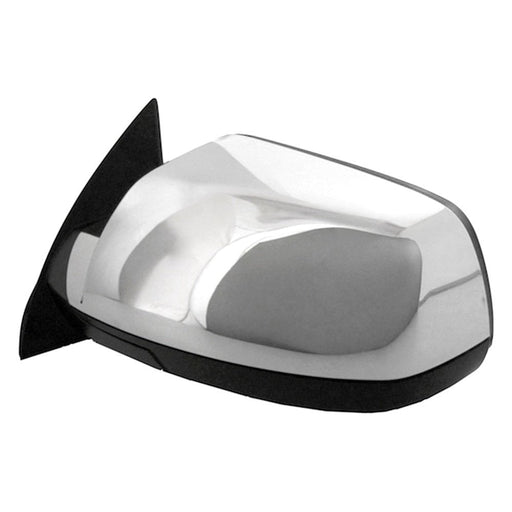 2012-2015 GMC Terrain/Chevrolet Equinox Driver Side Door Mirror Power Heated 2Nd Design W/Convex Insert Chrome Assembly - GM1320456-Partify-Painted-Replacement-Body-Parts