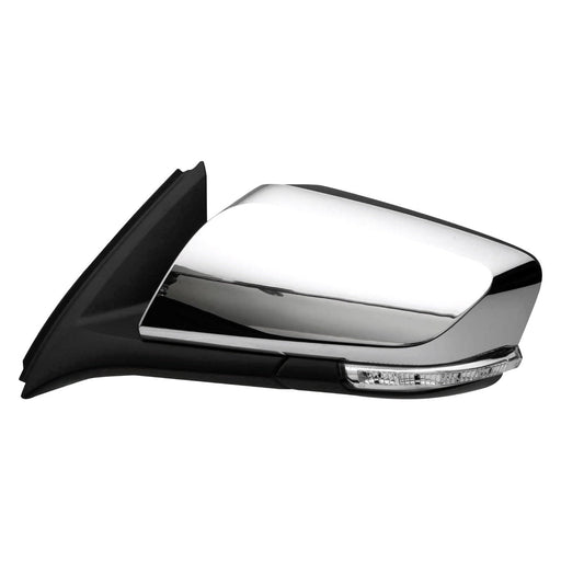 2014-2020 Chevrolet Impala LT/Premier Driver Side Door Mirror W/S/Lamps W/O Blis W/Cover W/O Dimmer Chrome Assembly - GM1320460-Partify-Painted-Replacement-Body-Parts
