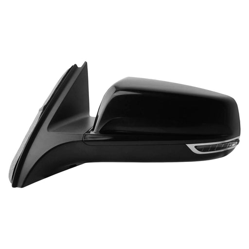 2013 Chevrolet Malibu Driver Side Door Mirror Heated W/Signal Lamp W/O Memory W/Cover Textured Assembly - GM1320487-Partify-Painted-Replacement-Body-Parts
