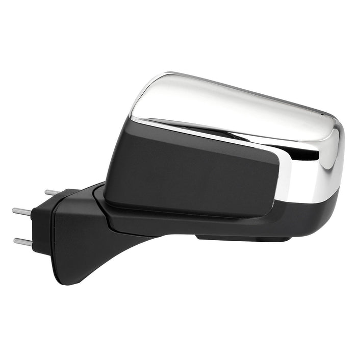 2019-2024 GMC Sierra 1500/1500 Limited Driver Side Door Mirror Std W/O Auto Dimming W/O Signal Lamp Chrome Assembly - GM1320651-Partify-Painted-Replacement-Body-Parts