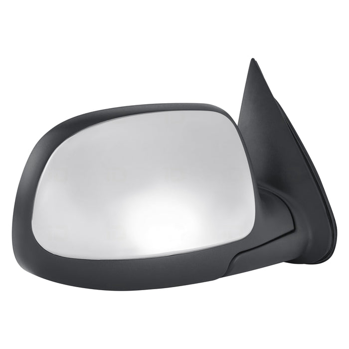 1999-2002 Chevrolet Silverado 1500/2500/3500/GMC Sierra 1500/Sierra 2500 Passenger Side Door Mirror Standard Style Power Remote Non-Heated Bright W/Rpo D48 Assembly - GM1321174-Partify-Painted-Replacement-Body-Parts