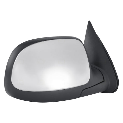 1999-2002 Chevrolet Silverado 1500/2500/3500/GMC Sierra 1500/Sierra 2500 Passenger Side Door Mirror Standard Style Power Remote Non-Heated Bright W/Rpo D48 Assembly - GM1321174-Partify-Painted-Replacement-Body-Parts
