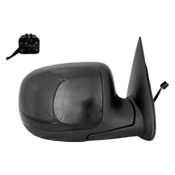 1999-2002 Chevrolet Silverado 1500/GMC Sierra 1500 Passenger Side Door Mirror Standard Style Power Remote Non-Heated Matte Base Gloss Cap Assembly - GM1321231-Partify-Painted-Replacement-Body-Parts
