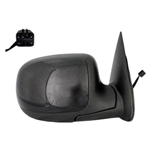 1999-2002 Chevrolet Silverado 1500/GMC Sierra 1500 Passenger Side Door Mirror Standard Style Power Remote Non-Heated Matte Base Gloss Cap Assembly - GM1321231-Partify-Painted-Replacement-Body-Parts