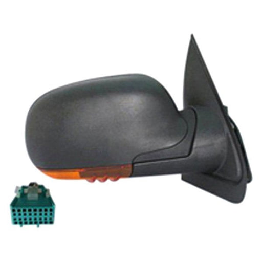 2002-2003 Chevrolet Trailblazer/GMC Envoy/Oldsmobile Bravada Passenger Side Door Mirror Power W/Heat W/Signal Lamp Man Folding Assembly - GM1321351-Partify-Painted-Replacement-Body-Parts