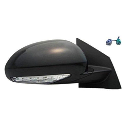 2008-2015 Buick Enclave Passenger Side Door Mirror W/Memory Power Fold Mirrors Assembly - GM1321379-Partify-Painted-Replacement-Body-Parts