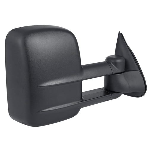 1999-2007 Chevrolet Silverado 1500/1500 Classic/2500/2500 Classic/3500/3500 Classic/Suburban 1500/Suburban 2500/Tahoe/GMC Sierra 2500/Sierra 2500 Classic/Sierra 3500/Sierra 3500 Classic Passenger Side Door Mirror Power Heated Telescopic Type Manual Folding Camper Power Upgrade Assembly - GM1321411-Partify-Painted-Replacement-Body-Parts