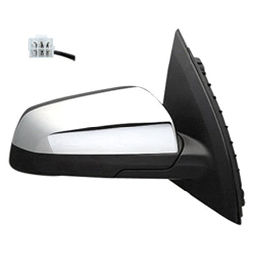 2008-2009 Pontiac G8 Passenger Side Door Mirror Power W/Cover Chrome Assembly - GM1321413-Partify-Painted-Replacement-Body-Parts