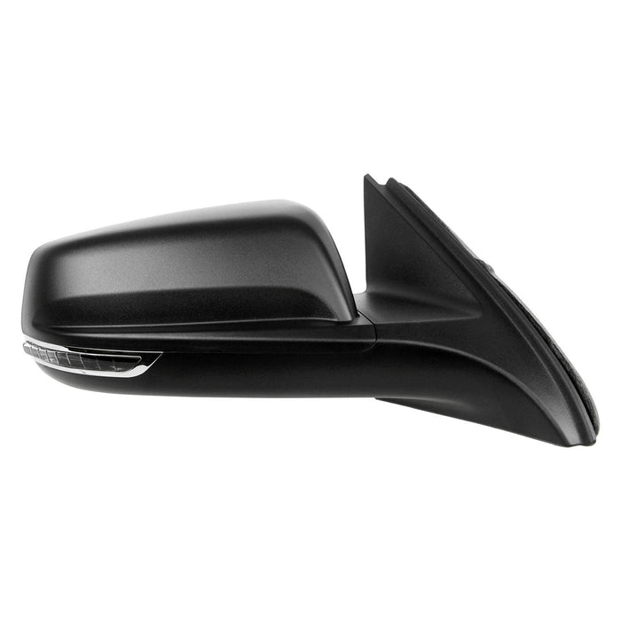 2013 Chevrolet Malibu Passenger Side Door Mirror Heated W/Signal Lamp W/Memory W/Cover Textured Assembly - GM1321488-Partify-Painted-Replacement-Body-Parts