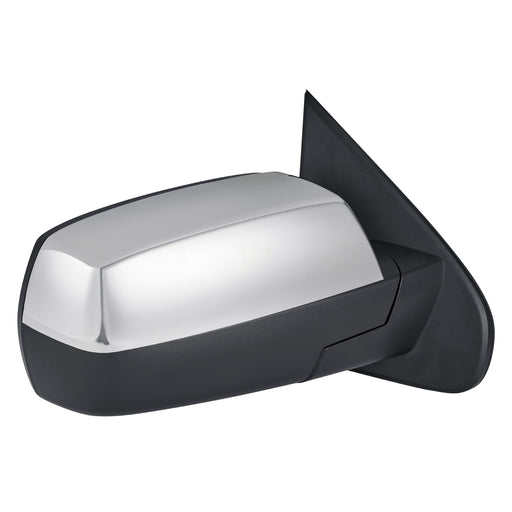 2014-2019 Chevrolet Silverado 1500/1500 LD/2500/3500/GMC Sierra 1500/Sierra 1500 Limited/Sierra 2500/Sierra 3500 Passenger Side Door Mirror Standard Type Power Heated W/Chrome & Covers Assembly - GM1321504-Partify-Painted-Replacement-Body-Parts