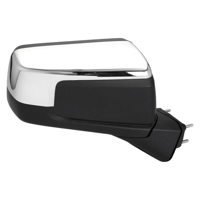 2019-2024 Chevrolet Silverado 1500/1500 LTD Passenger Side Door Mirror Std Pwr Folding W/O Bsd W/O Auto Dimming W/O Lamp W/Cover Chrome Assembly - GM1321585-Partify-Painted-Replacement-Body-Parts