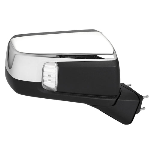 2019-2022 Chevrolet Silverado 1500/1500 LTD Passenger Side Door Mirror Std Pwr Folding W/O S/V Camera W/Bsd W/Cover Chrome Assembly - GM1321591-Partify-Painted-Replacement-Body-Parts