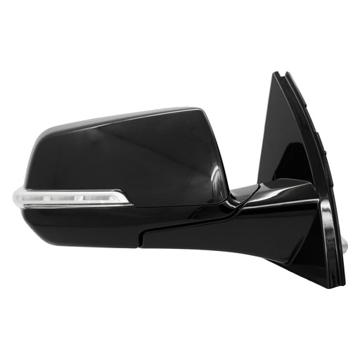 2018-2020 Chevrolet Traverse LT Passenger Side Door Mirror W/Signal Lamp W/O Lane Change Assist W/Cover - GM1321600-Partify-Painted-Replacement-Body-Parts