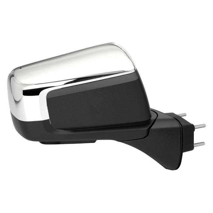 2019-2024 GMC Sierra 1500/1500 Limited Passenger Side Door Mirror Std W/O Auto Dimming W/O Signal Lamp Chrome Assembly - GM1321651-Partify-Painted-Replacement-Body-Parts