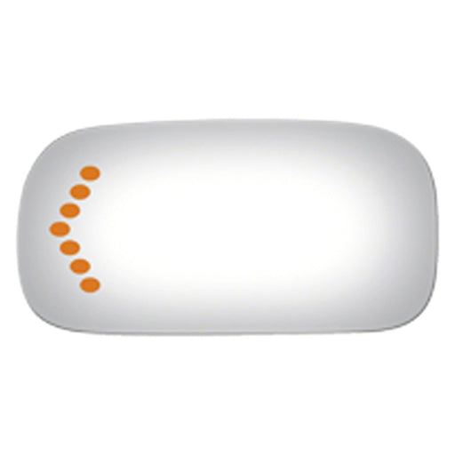 1998-2005 Cadillac DeVille Driver Side Door Mirror Glass 7 3/4 Flat Performance - GM1323319-Partify-Painted-Replacement-Body-Parts