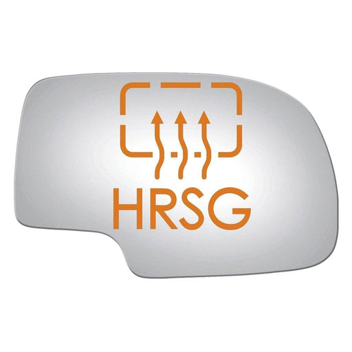 1999-2007 Cadillac Escalade/Chevrolet Avalanche 1500/Avalanche 2500/Silverado 1500/Silverado 1500 Classic/Suburban 1500/Suburban 2500/Tahoe/GMC Sierra 1500/Sierra 1500 Classic/Yukon Passenger Side Door Mirror Glass 10 9/16 Heated W/Motor Mount Convex Performance - GM1323344-Partify-Painted-Replacement-Body-Parts