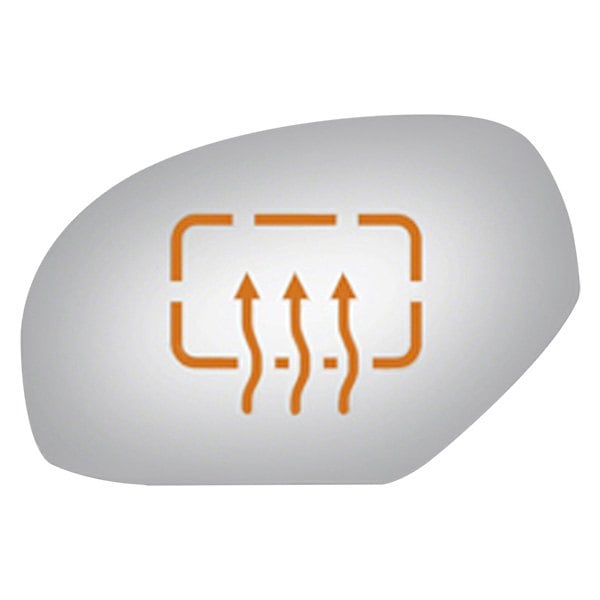2007-2011 Cadillac Escalade/Chevrolet Avalanche/Silverado 1500/Suburban 1500/Suburban 2500/Tahoe/GMC Sierra 1500/Yukon Driver Side Door Mirror Glass 10 Heated Flat Performance - GM1323351-Partify-Painted-Replacement-Body-Parts