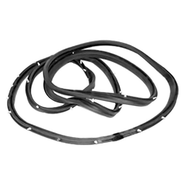 1974-1996 Chevrolet G10/G10 Van/G20/G20 Van/G30/G30 Van/GMC G15/G15/G1500 Van/G1500/G25/G25/G2500 Van/G2500/G35/G3500 Front Passenger Side Door Molding Weatherstrip - GM1391112-Partify-Painted-Replacement-Body-Parts