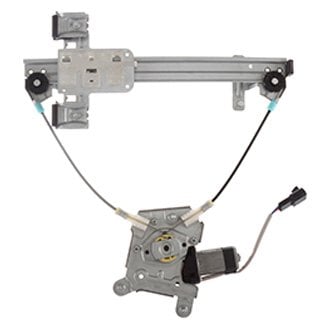 2007-2014 Cadillac Escalade/Chevrolet Tahoe Hybrid/GMC Yukon Denali/Denali Hybrid/Hybrid Rear Driver Side Window Regulator Regulator & Motor Assembly - GM1550144-Partify-Painted-Replacement-Body-Parts