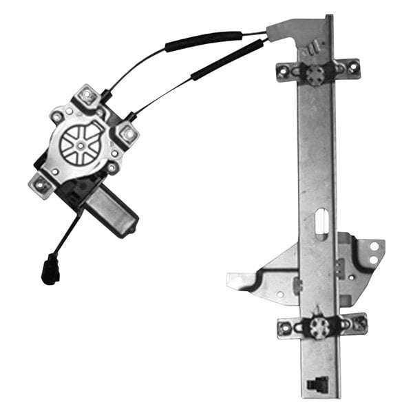 1997-2005 Buick Century/Regal/Oldsmobile Intrigue Rear Passenger Side Window Regulator Power W/Motor - GM1551101-Partify-Painted-Replacement-Body-Parts