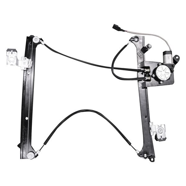 2000-2007 Chevrolet Avalanche 1500/2500/Silverado 1500/Silverado 1500 Classic/Silverado 2500/Silverado 2500 Classic/Silverado 3500/Silverado 3500 Classic/Suburban 1500/Suburban 2500/GMC Sierra 1500/Sierra 1500 Classic/Sierra 2500/Sierra 2500 Classic/Sierra 3500/Sierra 3500 Classic/Yukon XL 1500/Cadillac Escalade EXT Rear Passenger Side Window Regulator Power Regulator & Motor Assembly - GM1551114-Partify-Painted-Replacement-Body-Parts