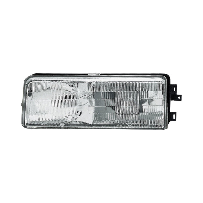 1989-1996 Buick Century Driver Side Headlight Assembly Includes Mounting Frame Composite - GM2500124-Partify-Painted-Replacement-Body-Parts