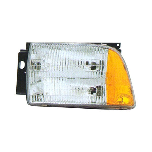 1995-1997 Chevrolet Blazer Driver Side Headlight Assembly W/Composite Headlamps Composite - GM2502156-Partify-Painted-Replacement-Body-Parts