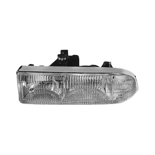 1998-2004 Chevrolet Blazer/S10 Driver Side Headlight Assembly W/Bright Bezel Composite - GM2502172-Partify-Painted-Replacement-Body-Parts