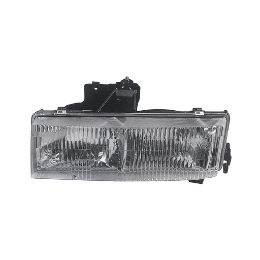 1996-2002 Chevrolet Express 1500/2500/3500/GMC Savana 1500 Driver Side Headlight Assembly Late Design Composite - GM2502176-Partify-Painted-Replacement-Body-Parts
