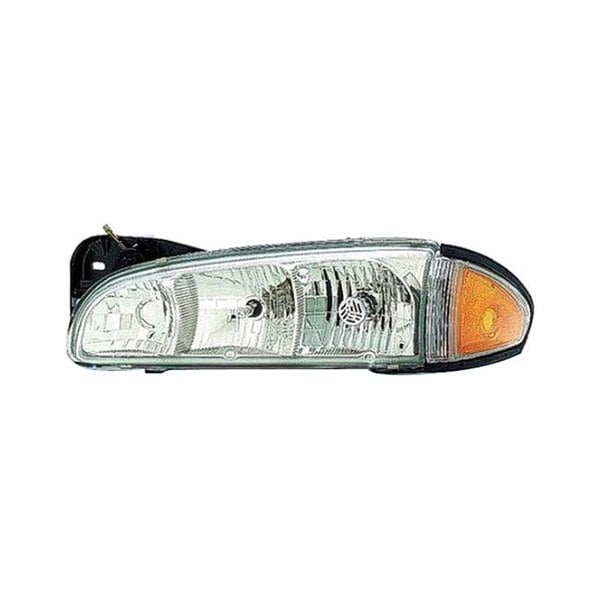 1996-1999 Pontiac Bonneville Driver Side Headlight Assembly Includes Park/Signal/Marker Lamps Composite - GM2502177-Partify-Painted-Replacement-Body-Parts