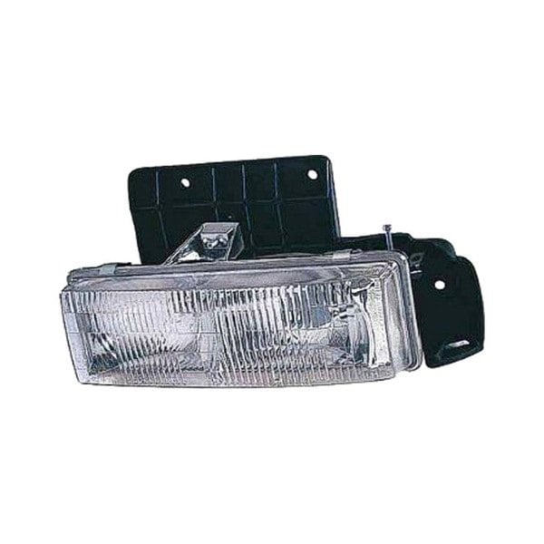 1995-2005 Chevrolet Astro/GMC Safari Driver Side Headlight Assembly Includes Mounting Panel Composite - GM2502180-Partify-Painted-Replacement-Body-Parts