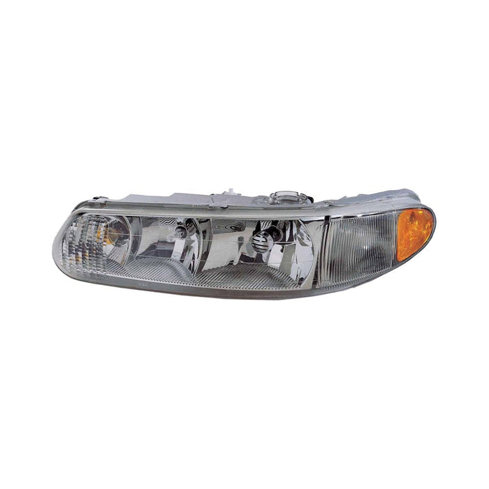 1997-2005 Buick Century/Regal Driver Side Headlight Assembly W/Corner Lamps - Replaces W/O Corner Lamps Composite - GM2502182-Partify-Painted-Replacement-Body-Parts