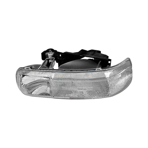 1999-2006 Chevrolet Silverado 1500/2500/3500/Suburban 1500/Suburban 2500/Tahoe Base/Limited/LS/LT Driver Side Headlight Assembly Composite - GM2502187-Partify-Painted-Replacement-Body-Parts