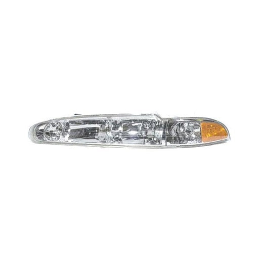 1998-2002 Oldsmobile Intrigue Driver Side Headlight Lens Housing W/O Bulbs - GM2502199-Partify-Painted-Replacement-Body-Parts