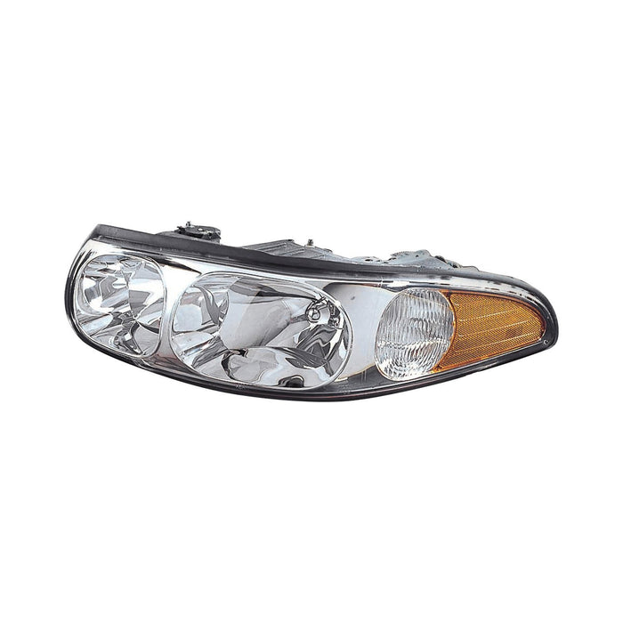 2000-2005 Buick LeSabre Driver Side Headlight Assembly W/Marker Lamp Custom W/Smooth High Beam Surface Composite - GM2502204-Partify-Painted-Replacement-Body-Parts