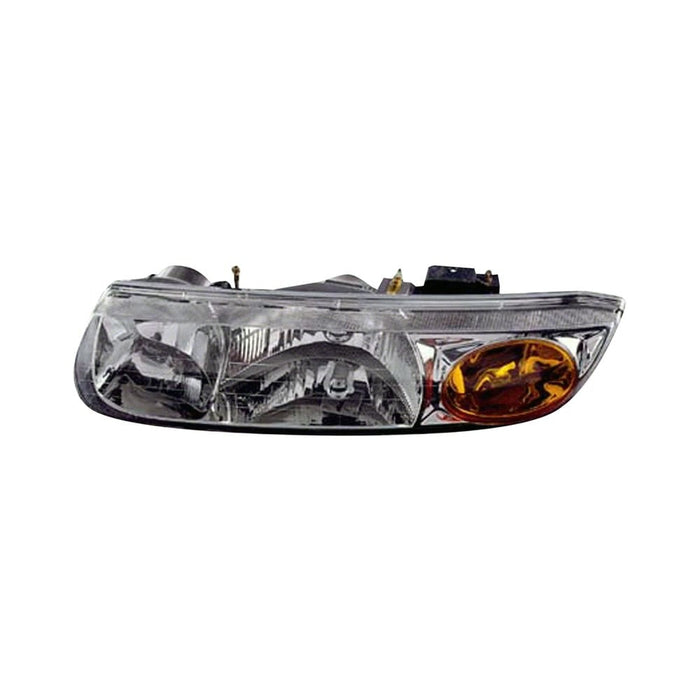 2000-2002 Saturn SL/SL1/SL2/SW2 Driver Side Headlight Assembly Includes Park/Signal Lamps Composite - GM2502206-Partify-Painted-Replacement-Body-Parts