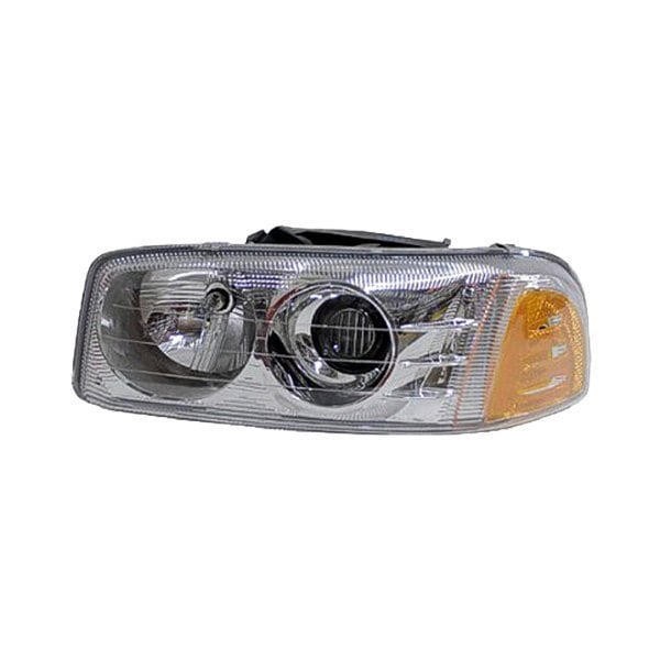 2001-2007 GMC Sierra 1500/1500 Classic/Yukon/Yukon XL 1500 C3/Denali/Denali Driver Side Headlight Assembly Composite - GM2502214-Partify-Painted-Replacement-Body-Parts