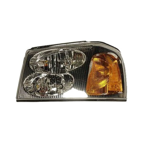 2002-2009 GMC Envoy Driver Side Headlight Assembly Composite - GM2502220-Partify-Painted-Replacement-Body-Parts