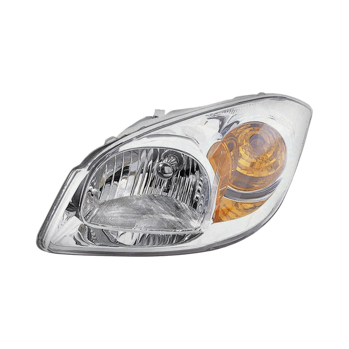 2005-2010 Chevrolet Cobalt Base/LS/LT/LTZ/SS/Pontiac G5 Driver Side Headlight Assembly Clear W/O Bracket Composite 2.4L L4 - GM2502251-Partify-Painted-Replacement-Body-Parts