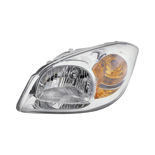 2005-2010 Chevrolet Cobalt Base/LS/LT/LTZ/SS/Pontiac G5 Driver Side Headlight Assembly Clear W/O Bracket Composite 2.4L L4 - GM2502251-Partify-Painted-Replacement-Body-Parts