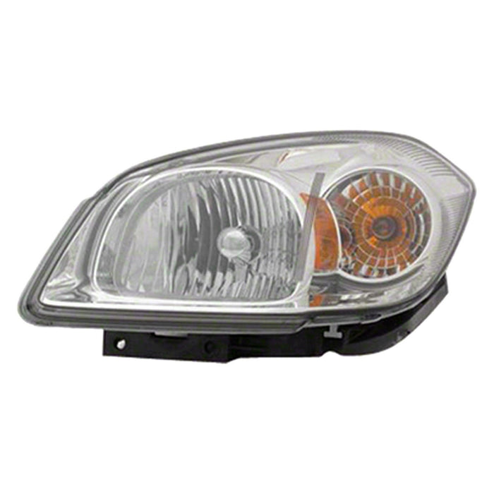 2005-2010 Chevrolet Cobalt LS/LT/Sport/SS/Pontiac G5 Driver Side Headlight Assembly W/O Bracket Composite 2L L4 - GM2502274-Partify-Painted-Replacement-Body-Parts
