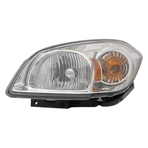 2005-2010 Chevrolet Cobalt LS/LT/Sport/SS/Pontiac G5 Driver Side Headlight Assembly W/O Bracket Composite 2L L4 - GM2502274-Partify-Painted-Replacement-Body-Parts
