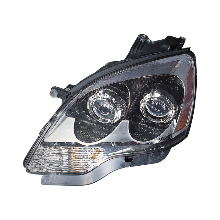 2007-2008 GMC Acadia Driver Side Headlight Assembly Halogen 1St Design Blue Lens Composite - GM2502294-Partify-Painted-Replacement-Body-Parts