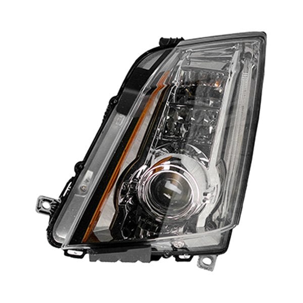 2008-2014 Cadillac CTS 3.0L/3.6L/Base/Coupe/Luxury/Performance/Premium Driver Side Headlight Assembly Hid Composite Coupe/Sedan/Wagon - GM2502310-Partify-Painted-Replacement-Body-Parts