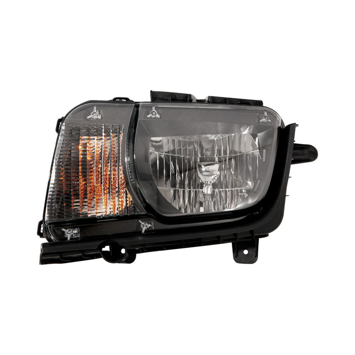 2010-2013 Chevrolet Camaro Driver Side Headlight Assembly Halogen Composite - GM2502346-Partify-Painted-Replacement-Body-Parts