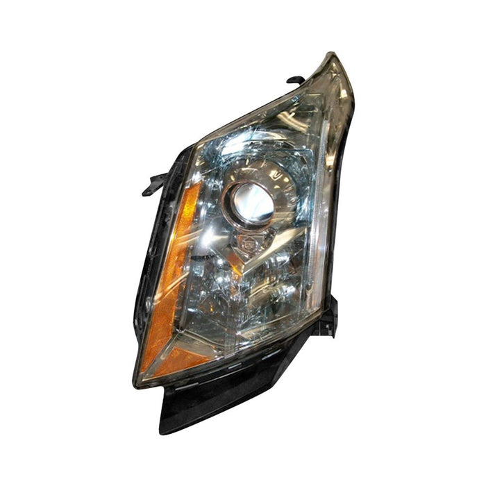 2010-2015 Cadillac SRX Driver Side Headlight Assembly Hid 1St Design Composite - GM2502347-Partify-Painted-Replacement-Body-Parts