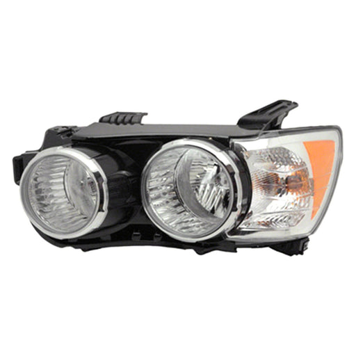2012-2015 Chevrolet Sonic LS/LT/LTZ/RS Driver Side Headlight Assembly Halogen W/Chrome Trim Composite Hatchback/Sedan - GM2502359-Partify-Painted-Replacement-Body-Parts