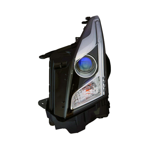 2013-2018 Cadillac ATS Driver Side Headlight Assembly Halogen W/O Leveling System Composite - GM2502384-Partify-Painted-Replacement-Body-Parts